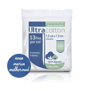 COMPRESSA GAZ 7,5X7,5 13F C/500 ULTRACOTTON