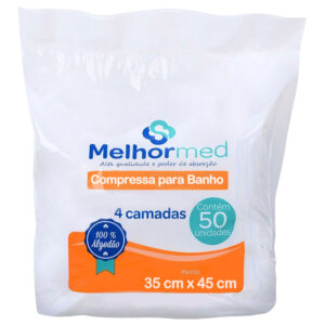 COMPRESSA BANHO 35CMX45CM C/1 (50 UNIDADES)