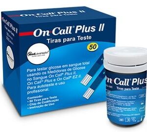 FITA TESTE GLICEMIA C/50 HOSPIT/LICI ONCAL PLUS II