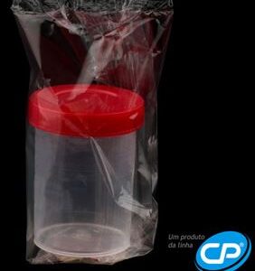 COLETOR 50ML URINA EST T VERM S/PA C/100