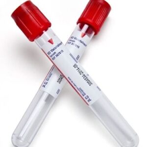 TUBO COLETA SG VACUO VERMELHO 10ML ATIV COAG C/100