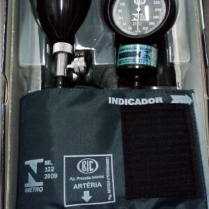 APARELHO PRESSAO S/EST INF NY VELCRO CINZA (PVC)