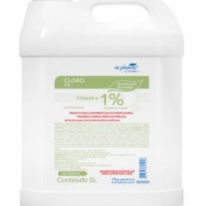 HIPOCLORITO DE SÓDIO 1% 5000 ML C/01 C/02