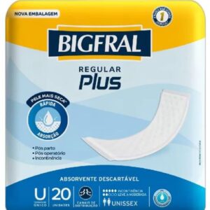 ABSORVENTE DESC. ADULTO REGULAR  PLUS 20 UN C/8