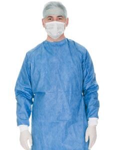 AVENTAL CIRURGICO ESTERIL G AZUL 40G C/1