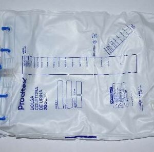 BOLSA URINA SIST FECH 2000ML C/PONTO C/15  PROCIT.
