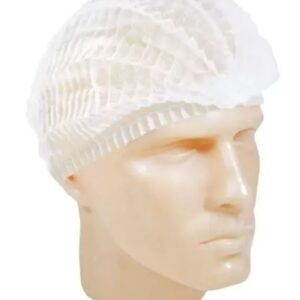 TOUCA PLISSADA C/ELAST BRANCA C/100 C/3000
