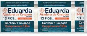ATADURA CREPOM 08CM 13F EDUARDA 1,8MT C/12