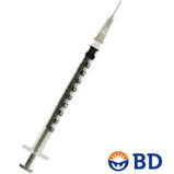 SERINGA DESC. C/AG 01 ML LS C/150 (13X3,8) INDIV