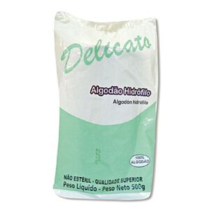 ALGODAO HIDROFILO 500GR (DELICATO) C/01 C/16RL