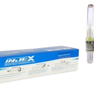 AGULHA GENGIVAL 30G 22 X 0,3 CURTA C/100