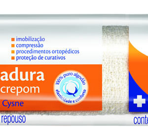 ATADURA CREPOM 08CM 13F CYSNE 1,8MT IND C/06