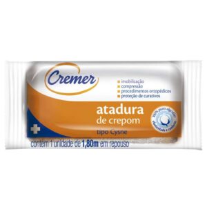 ATADURA CREPOM 15CM 13F CYSNE 1,8MT IND C/06 C/72