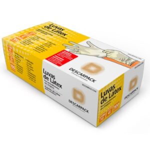 LUVA PROCED. MEDIA LATEX C/1 C/20