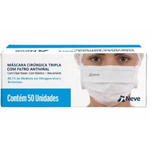 MASCARA CIR. DESC. TRIPLA ELAST. BRANCAC/50C/1000