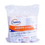 ATADURA CREPOM 30CM 13F CYSNE 1,8MT C/12