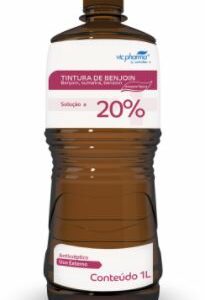 TINTURA DE BENJOIM 20% 1000ML C/01 C/12