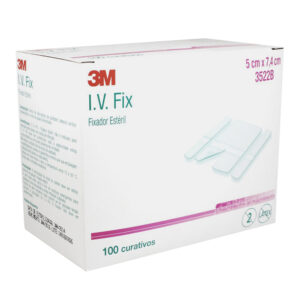 TEGADERM FIX I.V. 3522B 5CM X 7,4CM C/100 IVFIX