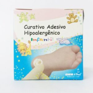 CURATIVO REDONDO INFANTIL HIPOALERG (EM ROLO)C/500