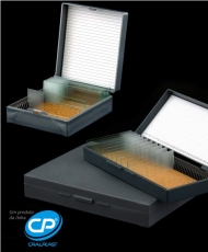 CAIXA PORTA 100 LAMINAS PLASTICA C/1