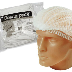 TOUCA PLISSADA C/ELAST BRANCA 10G C/100 C/10000