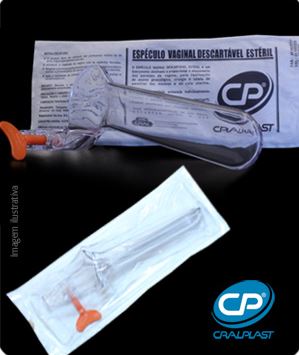 ESPECULO VAGINAL G DESC. NAO LUBR. (EST) C/50C/200