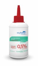 CLOREXIDINA 0,5% ALCOOLICA 0100ML AZUL C/24 ALMOT