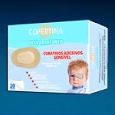 PROTETOR OCULAR INF 50X62MM ADESIVO SENSÍVEL C/20