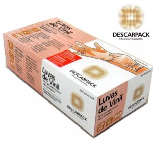 LUVA PROCED. MEDIA VINIL S/TALCO C/1 C/20